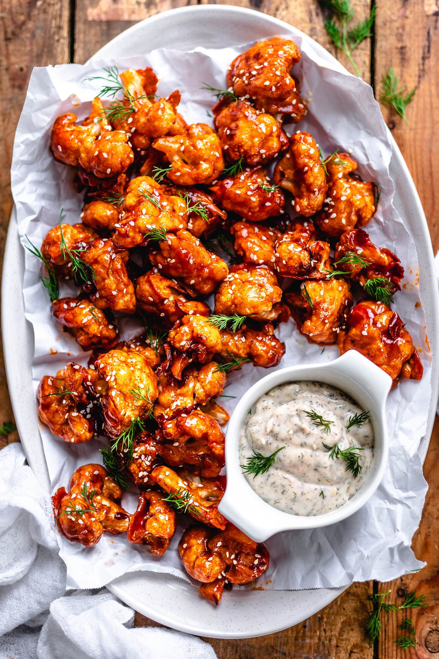 Buffalo Cauliflower: A Perfectly Crispy and Flavorful Plant-Based Delight