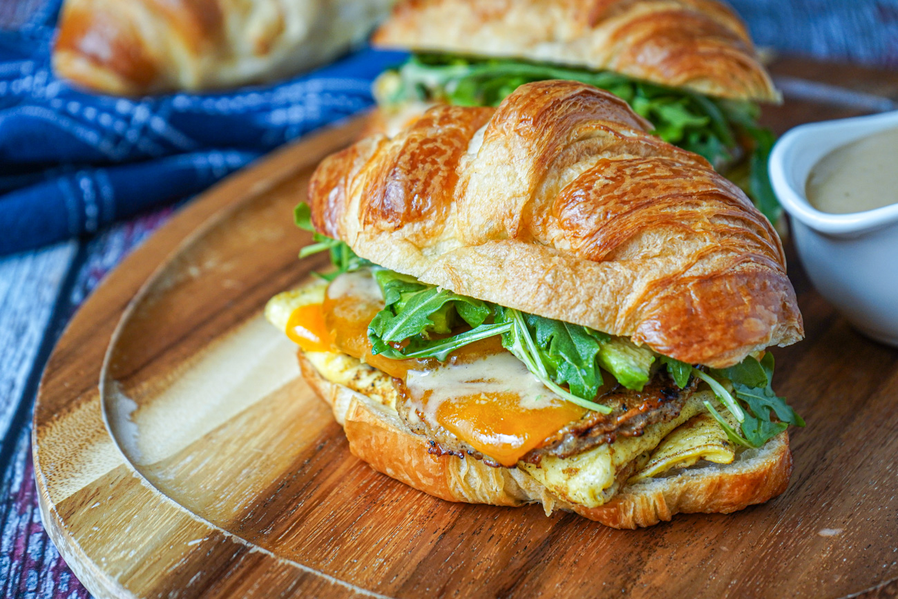 Discover the Delight of Croissant Sandwiches: A Perfect Blend of Flaky Goodness and Savory Filling
