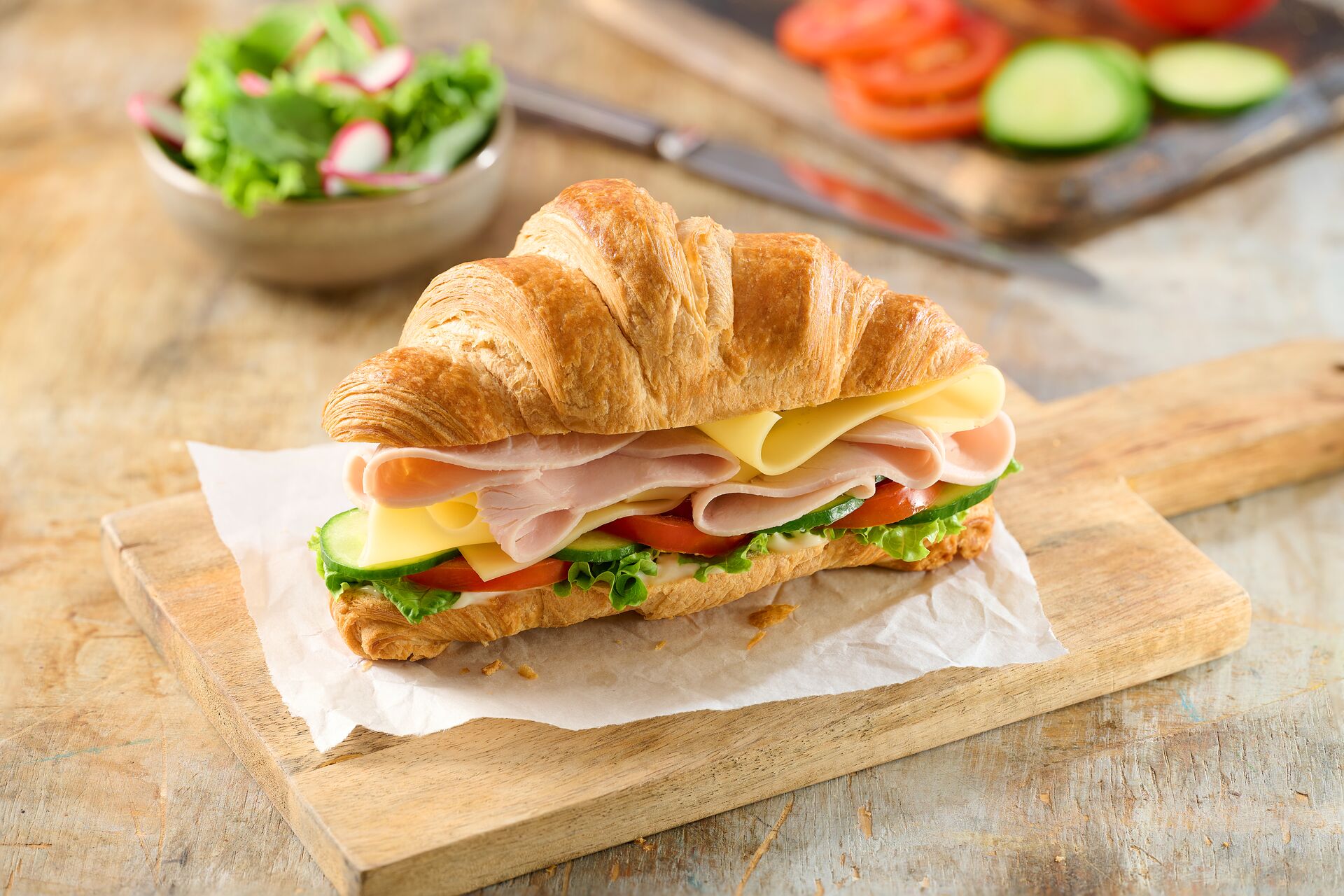 Discover the Delight of Croissant Sandwiches: A Perfect Blend of Flaky Goodness and Savory Filling